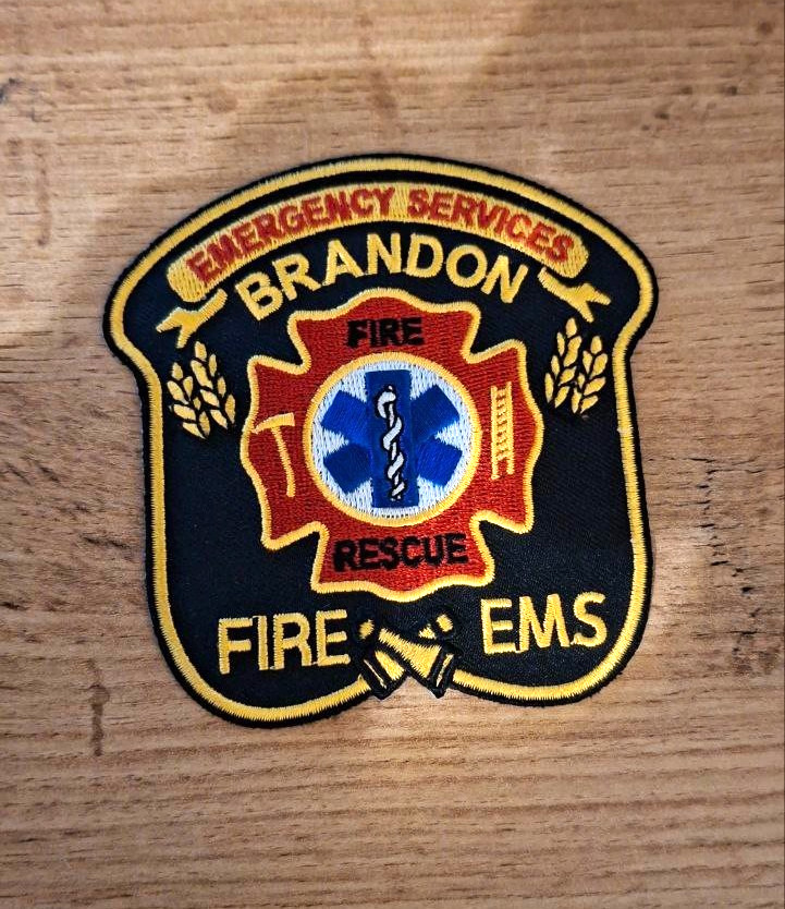 Patch Brandon Fire Emergency Services, Canada