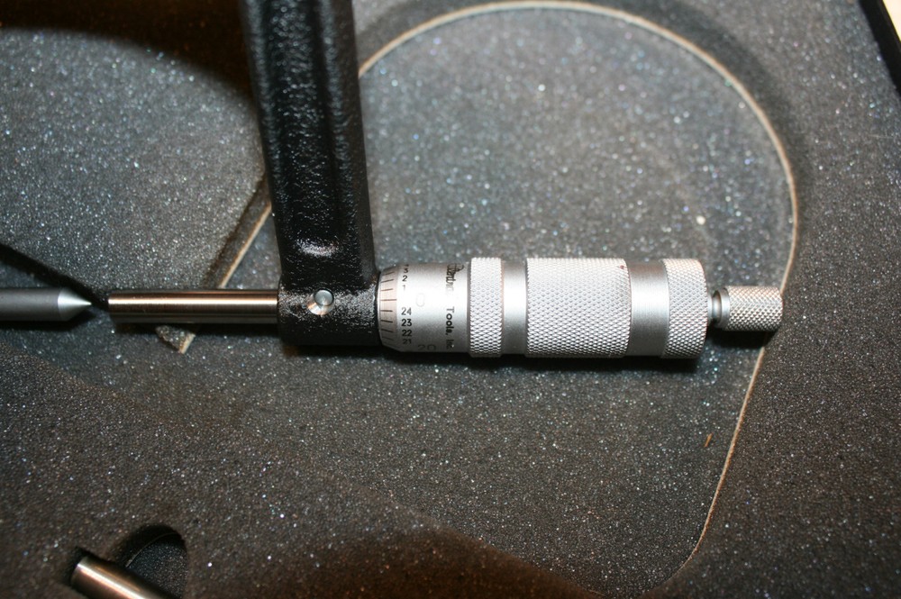 Central Tools 6202 0.300"-1.300" Disc Brake Micrometer with case