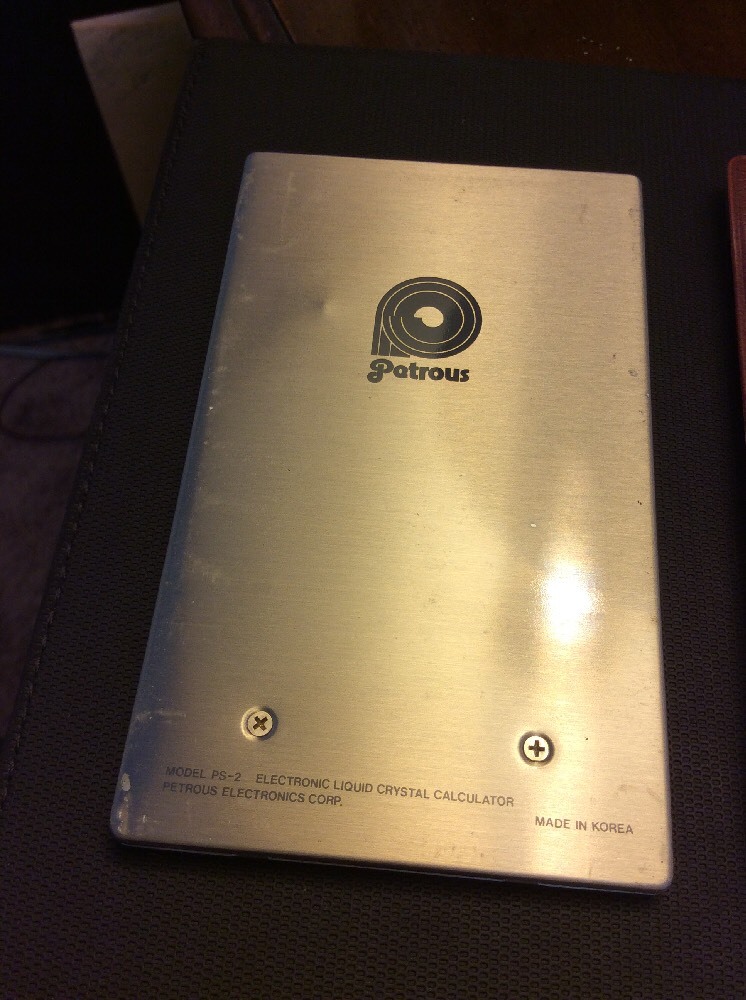 Patrous Solaris Calculators PS-2