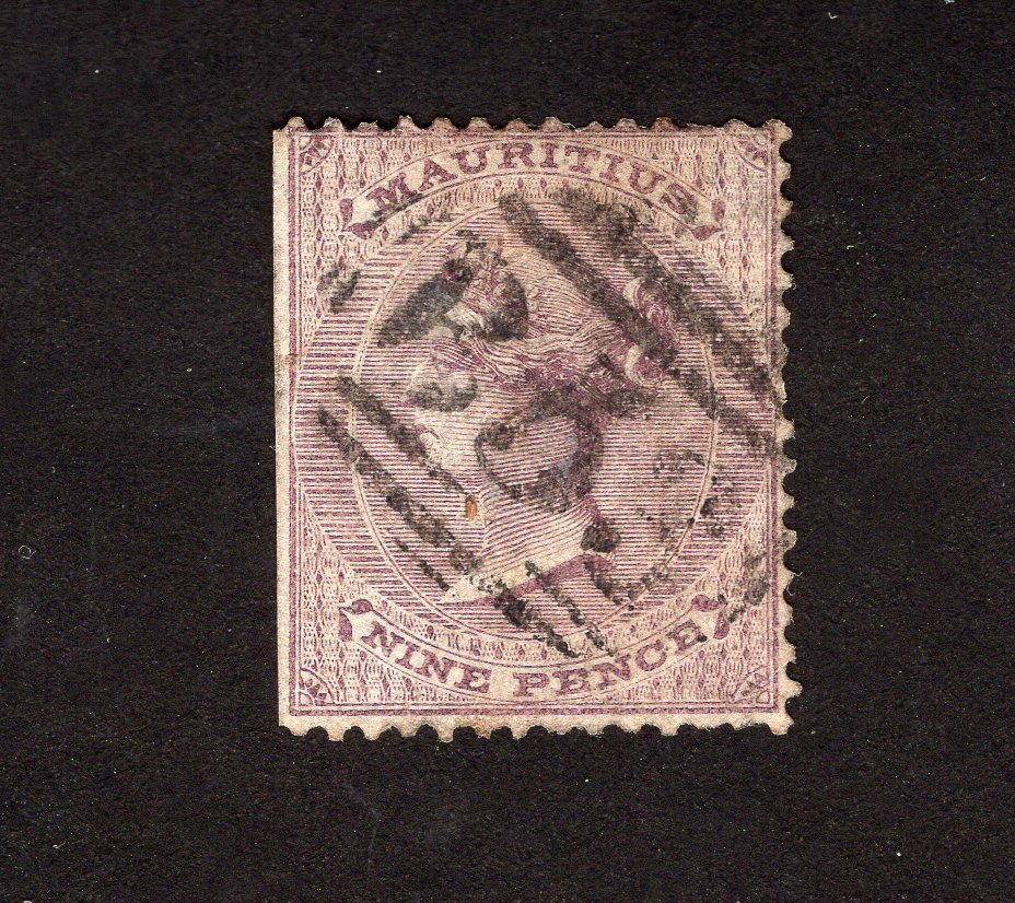 BRITISH MAURITIUS, YV # 28, USED, VG