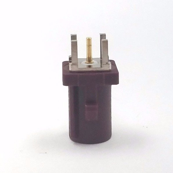10pcs Auto Fakra Straight Plug PCB Mount Code:D Bordeaux GSM Cellular Phone