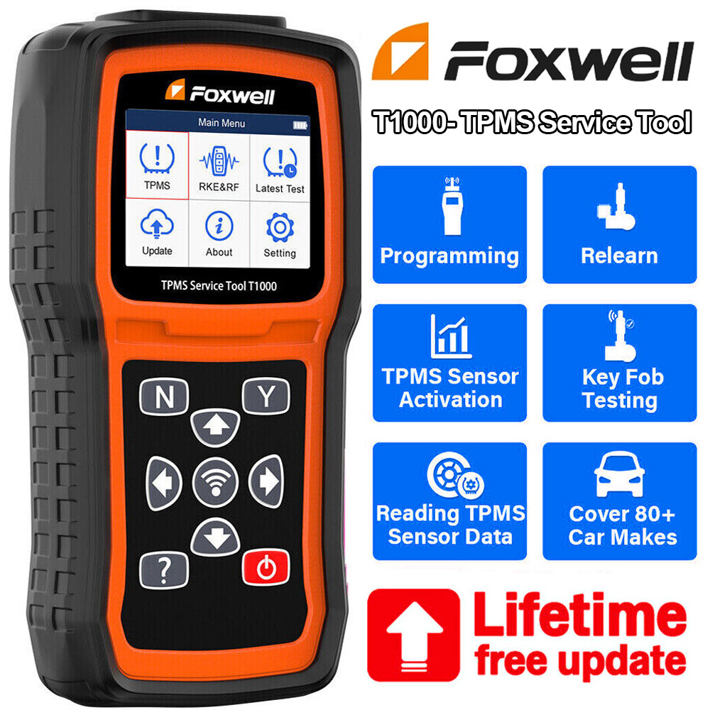 TPMS Programming Tool Tire Sensor Relearn Reset Activate Universal Diagnostic