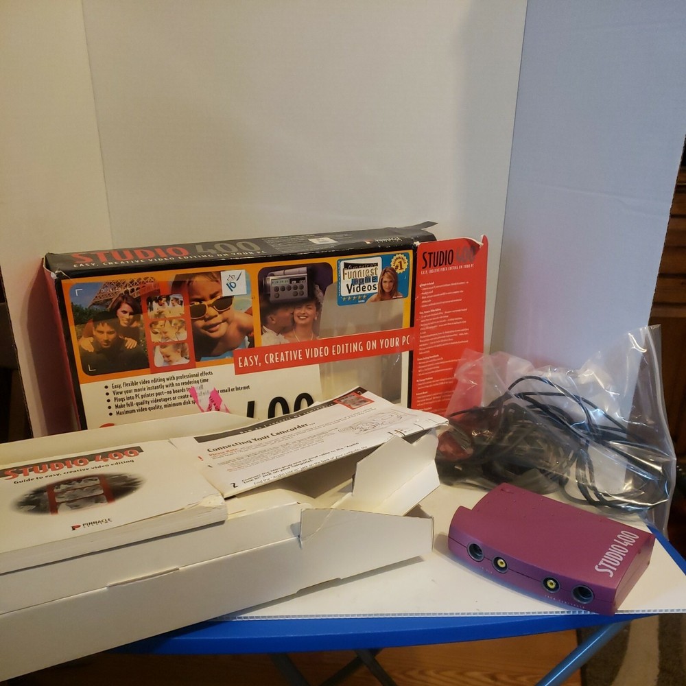 Pinnacle Studio 400 Video Editing