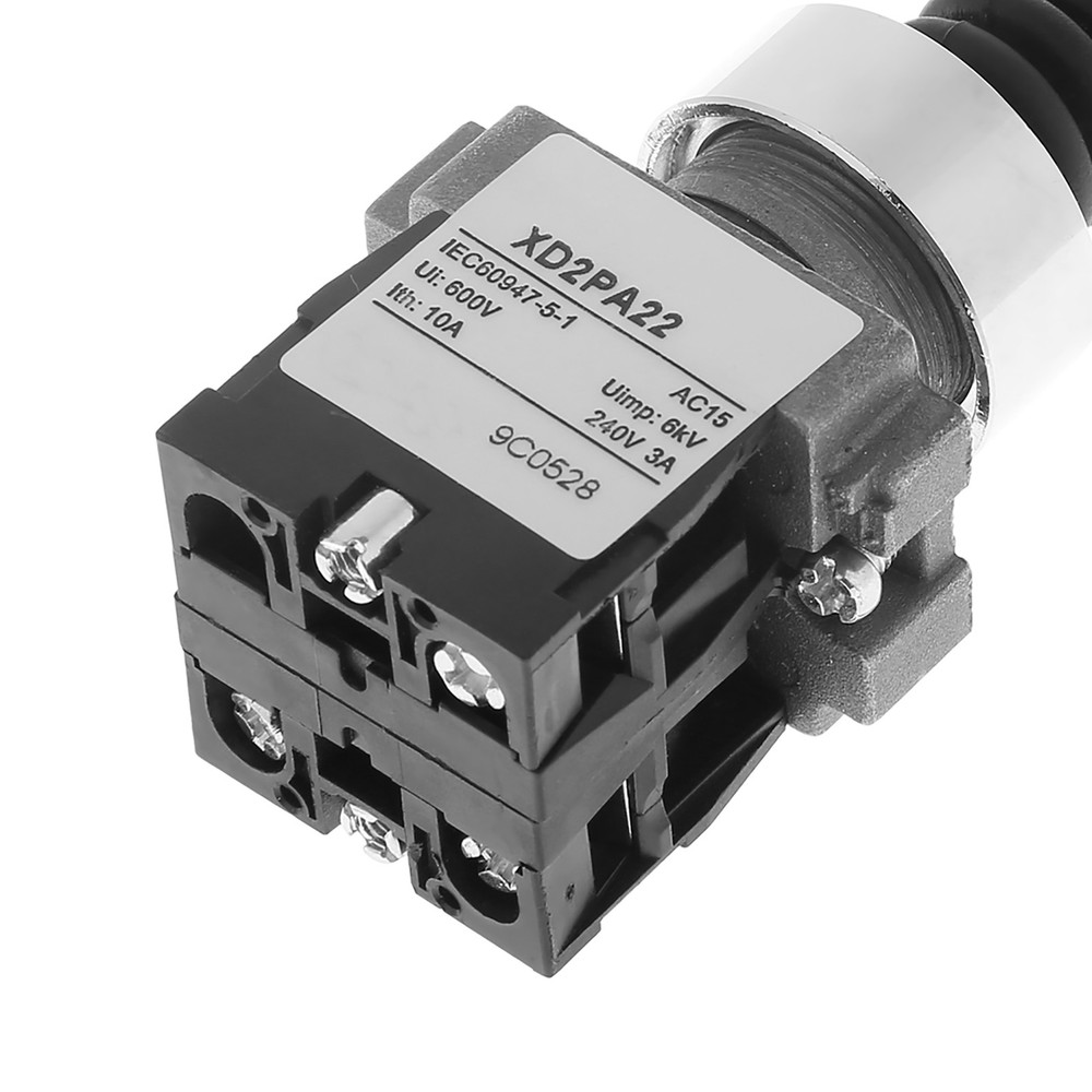 1pc XD2PA22CR 2NO 2-position Spring Return Momentary Stick Joystick Switch✈