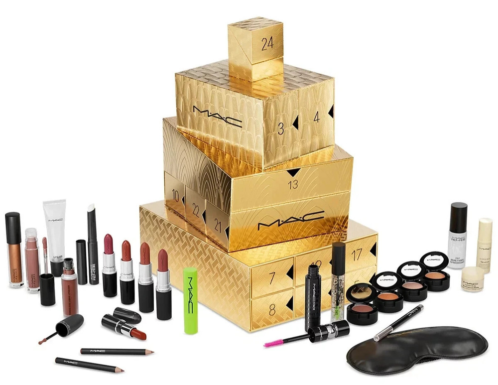 Mac Cosmetics 24K Holiday Advent Calender $471 Value