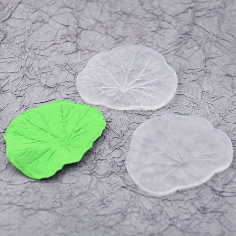 Silicone Casting Silicone Molds Hand-Making Tool Lotus Leaf Shaped Double-Sided