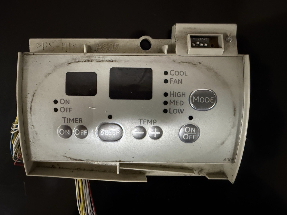Through-the-Wall Air Conditioner GE display board control panel