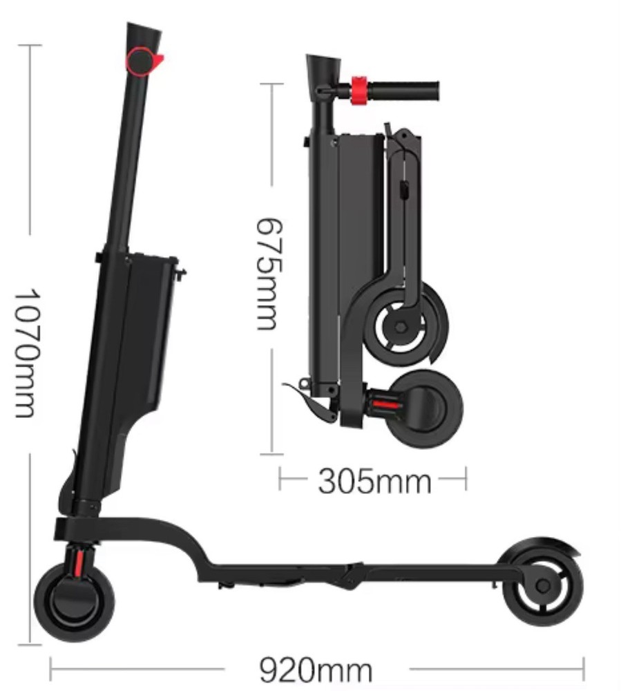 Electric Scooter Small Backpack Scooter