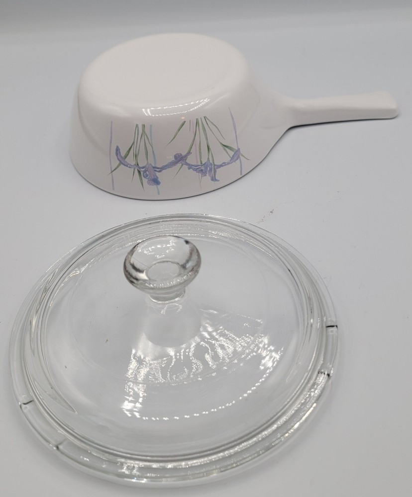 Corning Ware Shadow Iris 0.5 L Pot With Lid. EC