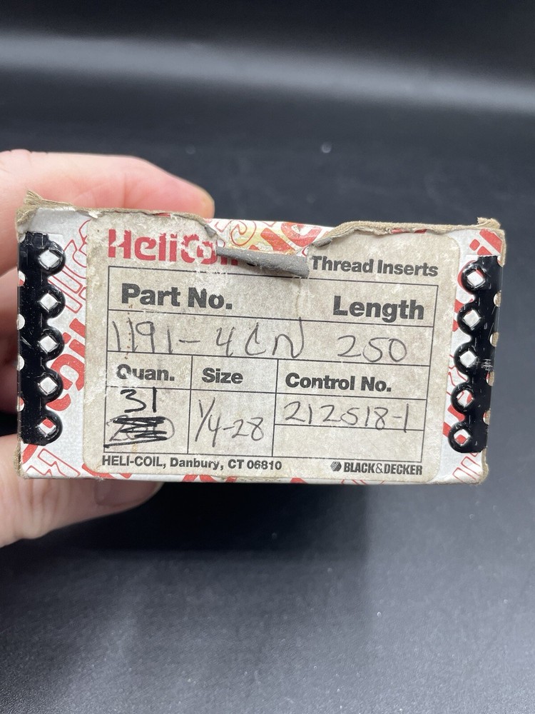 Heli-Coil Screw Thread Inserts Combo Assortment