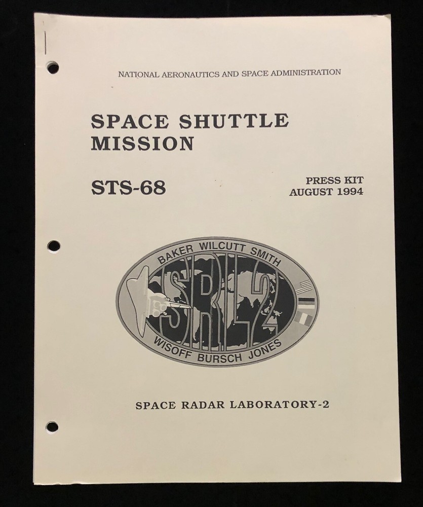 STS-68 NASA RELEASED SPACE SHUTTLE MISSION PRESS KIT