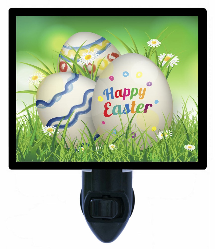 Easter Egg Decorative Photo Night Light, Easter Egg Hunt