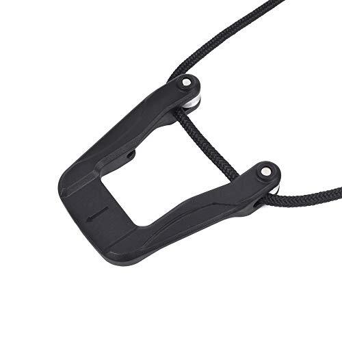Compound Bow Crossbow Rope Cocking Device Pull Aid 4-Finger Silicone Wrapped