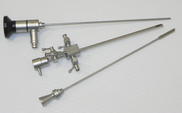 2.7mm 30° Deg Scope, Sheath with Working Channel & Obturator