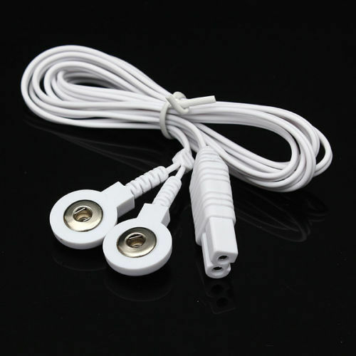 Snap Button Electrode Cable Wire For XFT-320 XFT-502 Massager Tens Machine