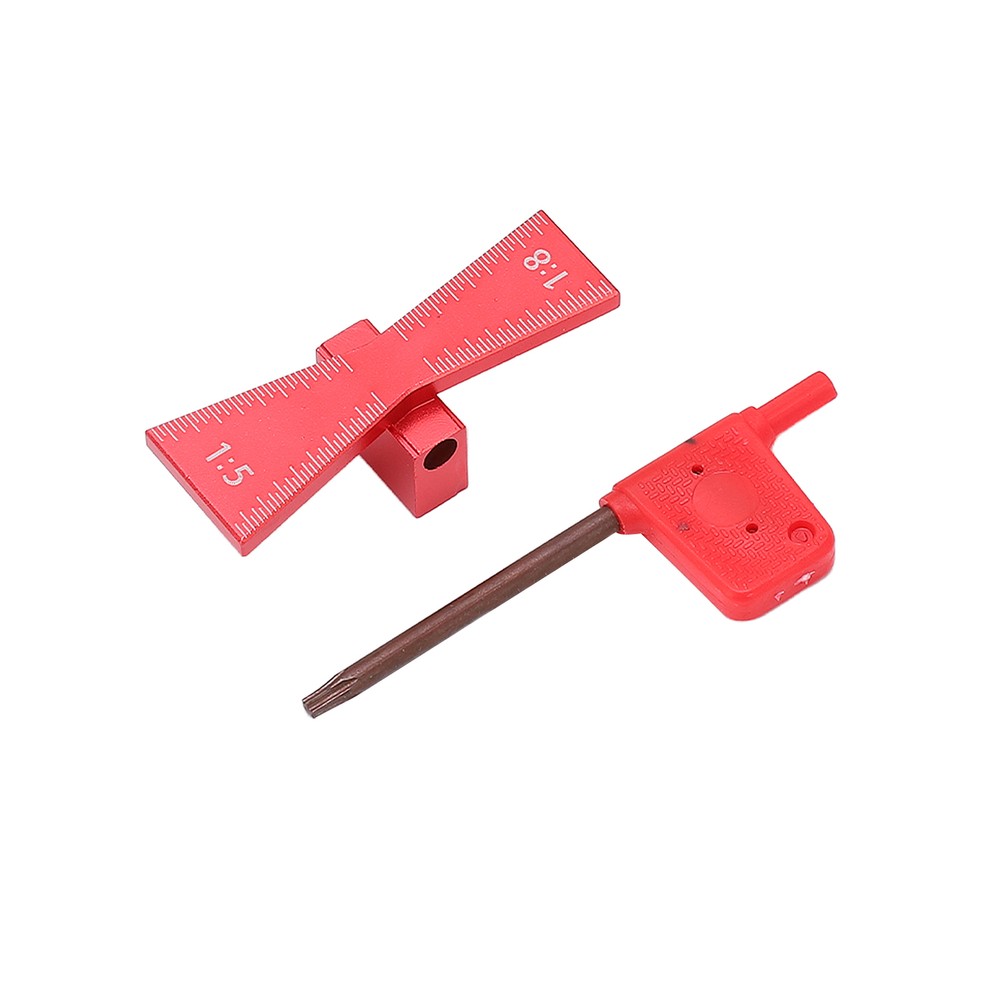 2Pcs Marking Gauge Dovetail Jig Guide Marker Scribing Tool Set Kit For