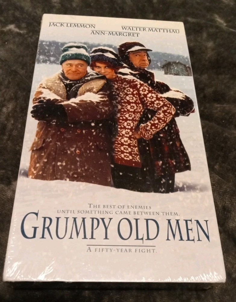 Grumpy Old Men VHS, 1993 New & Sealed Jack Lemon Walter Matthau Ann-Margret