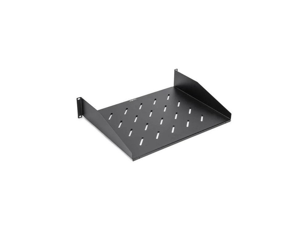 Rocstor 2U Universal Vented Rack Mount Shelf