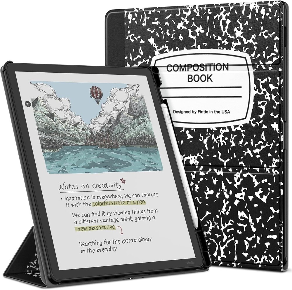 Case for 11" Kindle Scribe 3rd Generation 2025 Two Viewing Angles Stand Cover