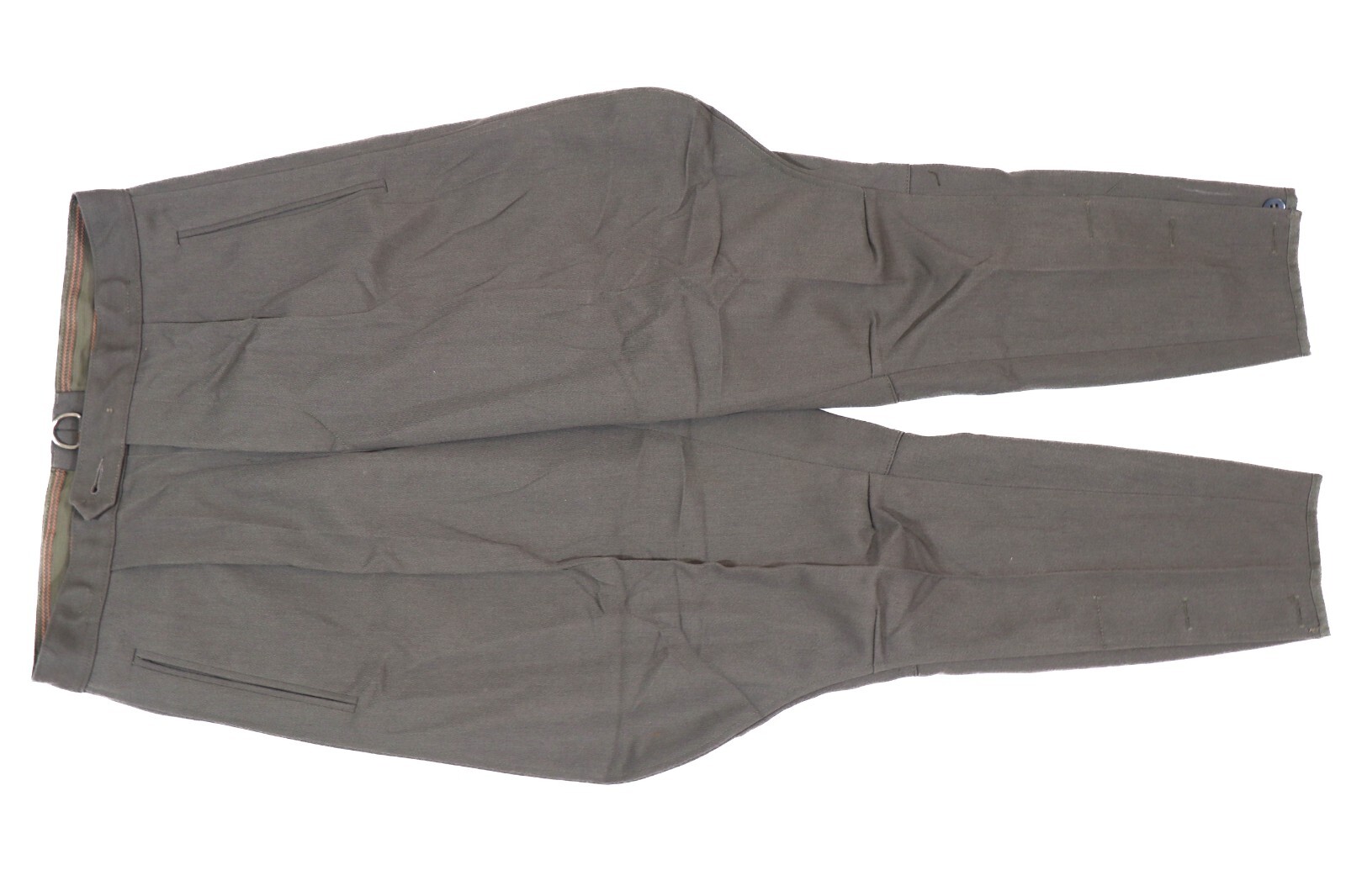 Medium M48-1 Authentic East German Grey Officer Trousers Pants Breeches NVA DDR