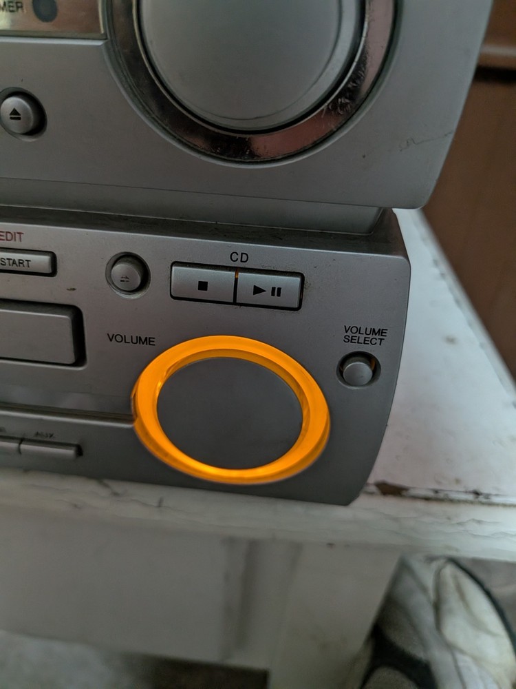 Sharp MD-MX10H MiniDisc CD Compact Hi-Fi System - Fully Tested & Working