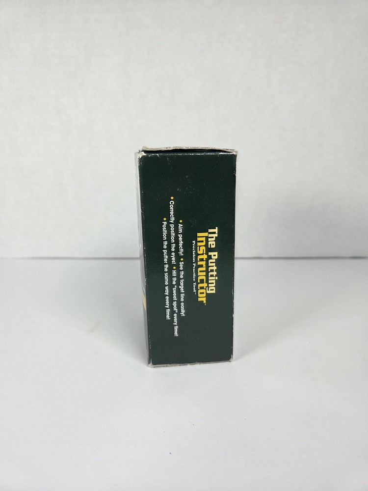 The Putting Instructor Precision Practice Tool Golf Trainer w/ Case (No Manual)