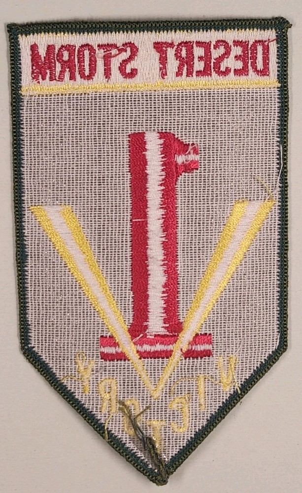 Desert Storm Victory 1st Infantry Division Patch