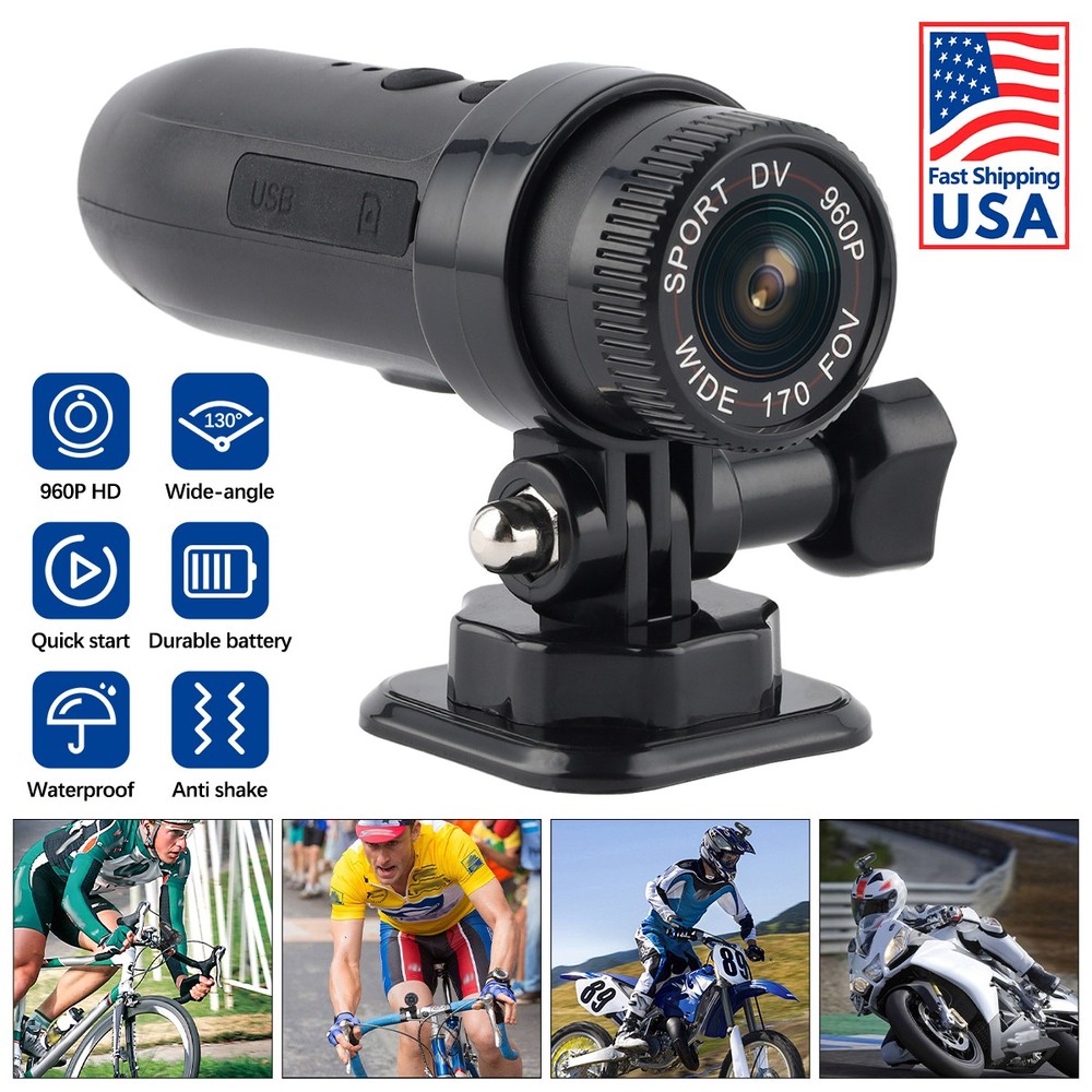1× 450mAh Battery Loop Recording Function Large Storage Expansion Sports Camera