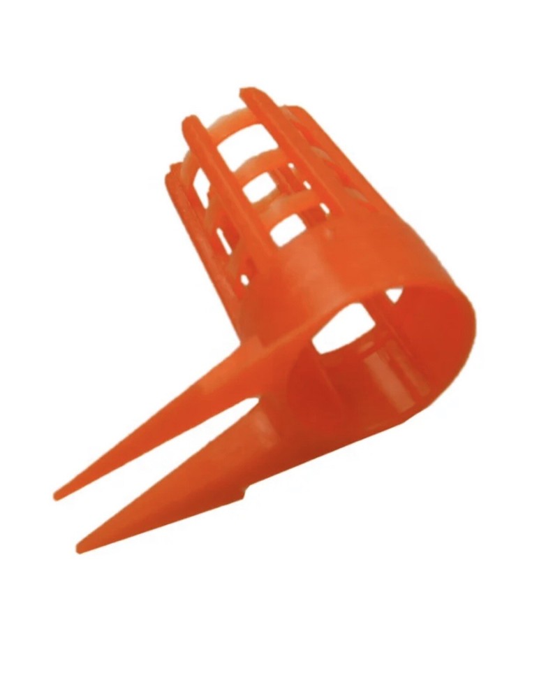50 Pcs Push-In Queen Cell Protector with Spikes