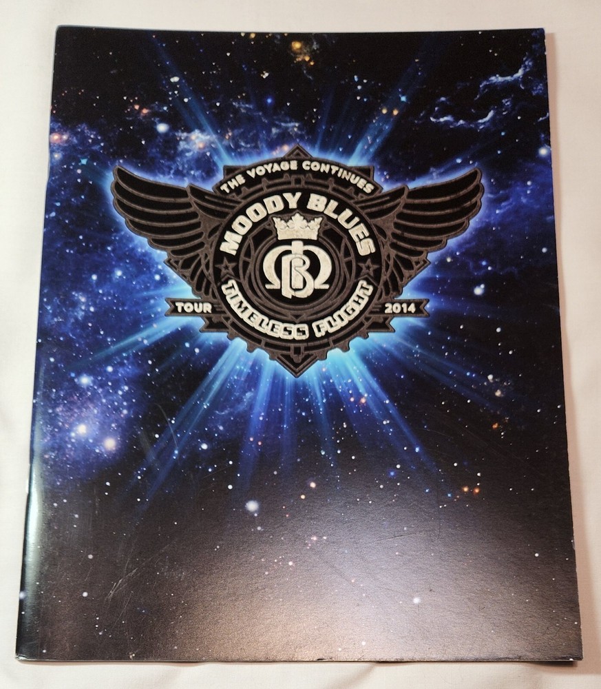 The Moody Blues Timeless Flight 2014 Tourbook Concert Program VG r