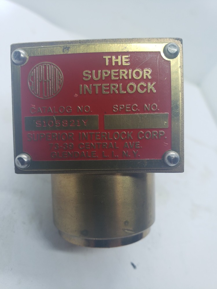 SUPERIOR INTERLOCK S105821Y WITHOUT CAP