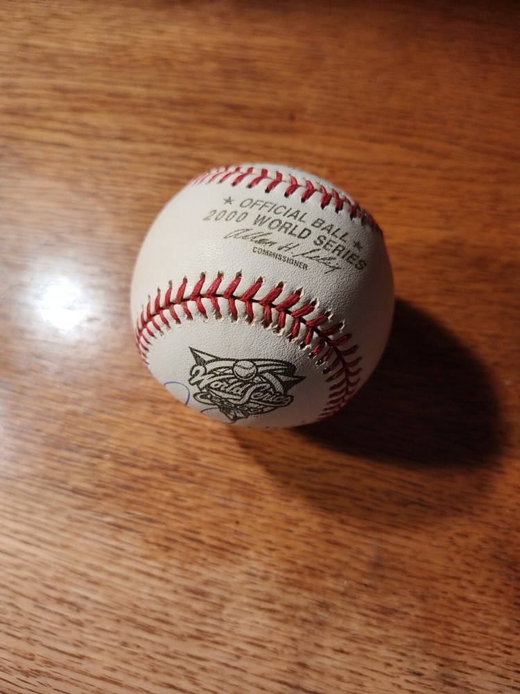 Chris Chambliss Autographed 2000 World Series Baseball