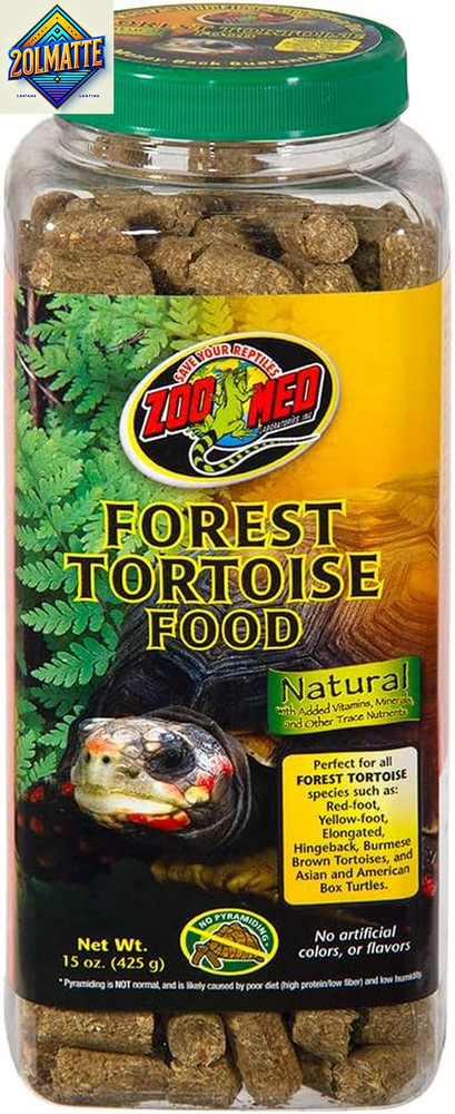 Natural Tortoise Food, 15-Ounce, Forest