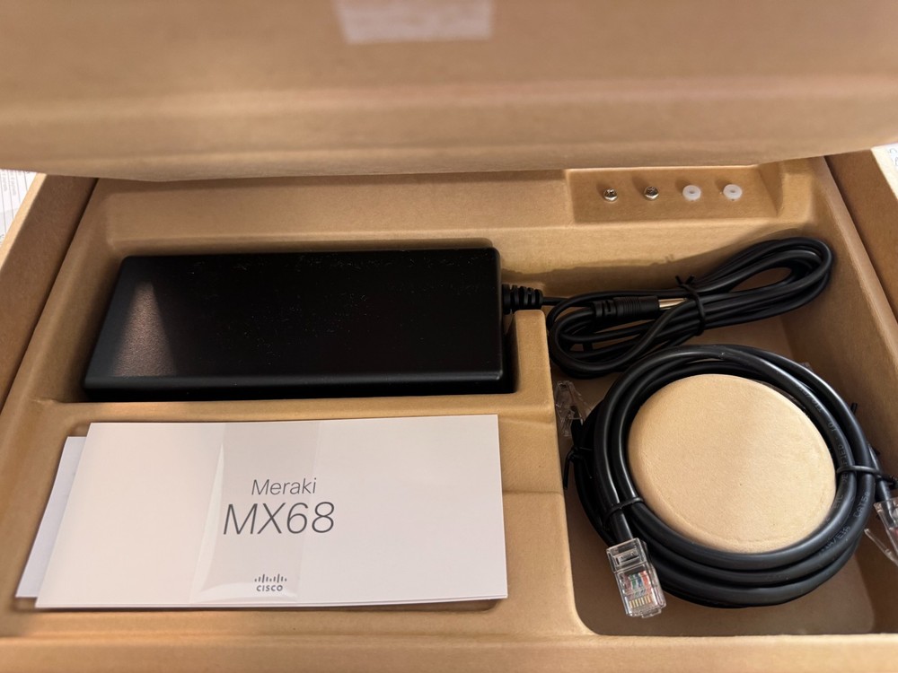 MX68-HW CISCO Meraki MX68 Cloud-Managed Security Appliance