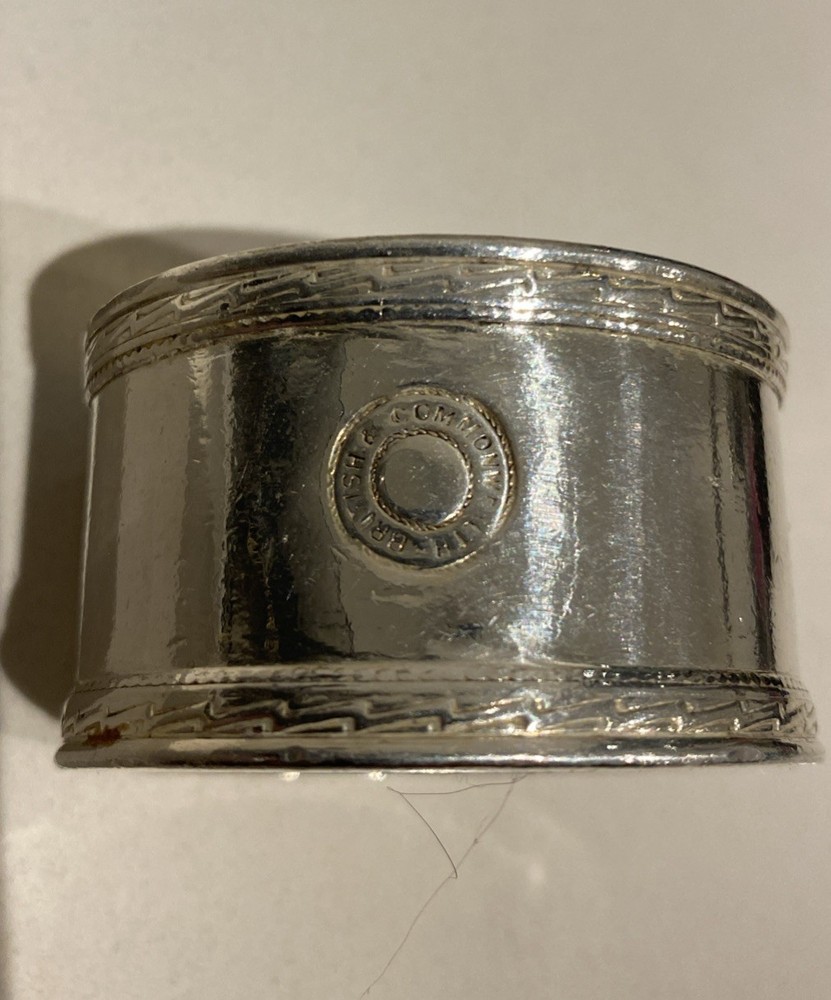 British Commonwealth 232 Silver Napkin Rings