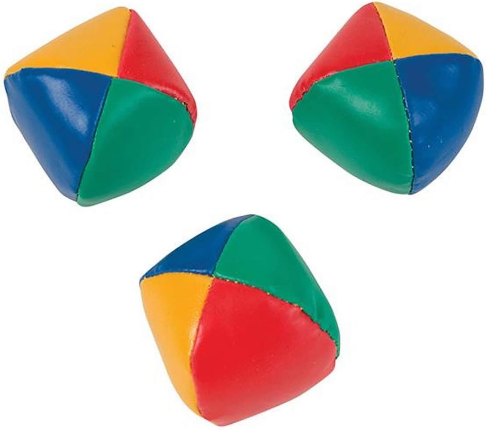 Toysmith Classic Juggling Balls Set Multicolored Skill Development Toys