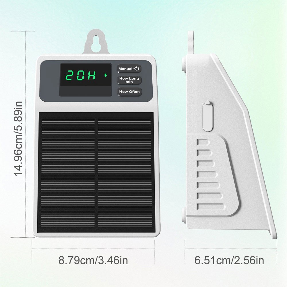 NEW Solar Irrigation System Watering Set Automatic Plant Irrigation Timer