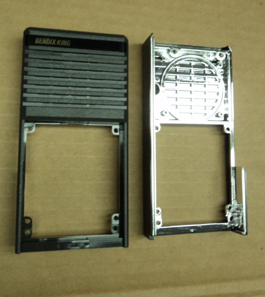 Bendix King GREY Plastic LEXAN FRON Case GPH EPH 2102X radio case LPH Ect