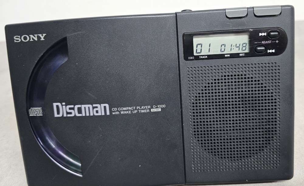Sony Discman Cd Compact Player D-1000