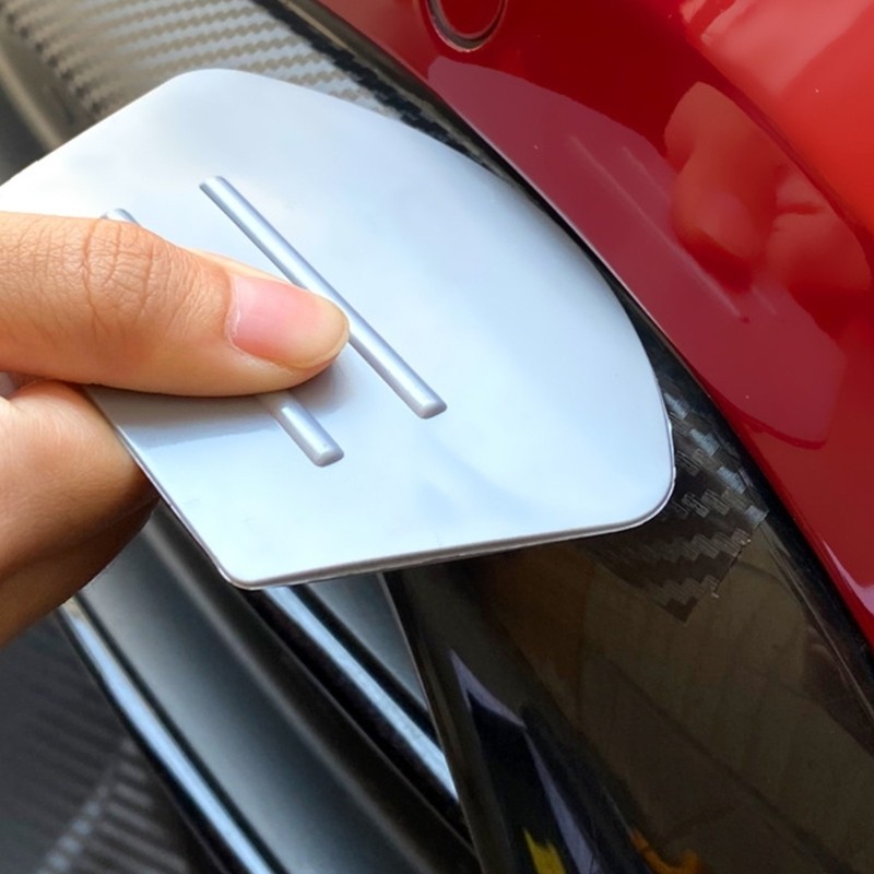 Multifunctional Curved Squeegee Spatula For Car Motorcycle Wrap Application Tool