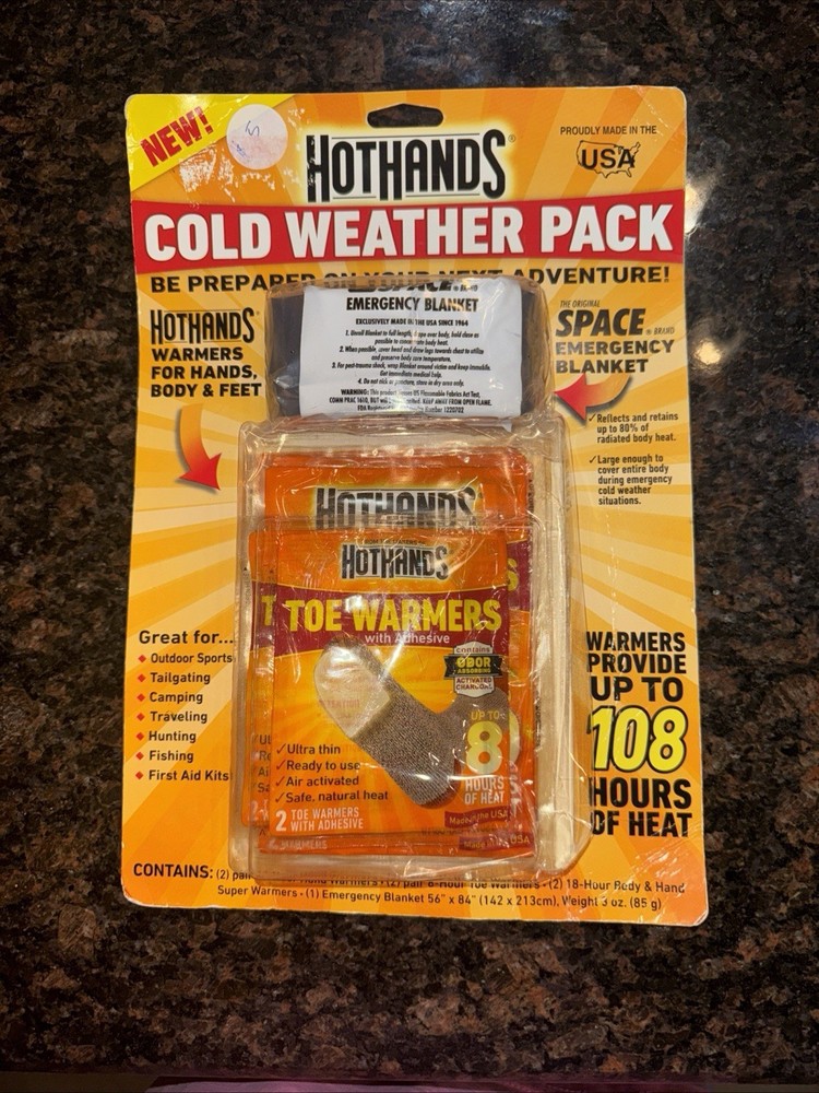 New Hothands Heatmax Cold Weather Pack