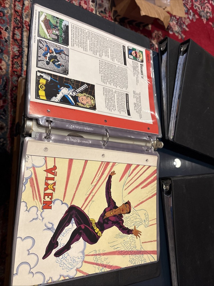 Comic Book Bio Binders