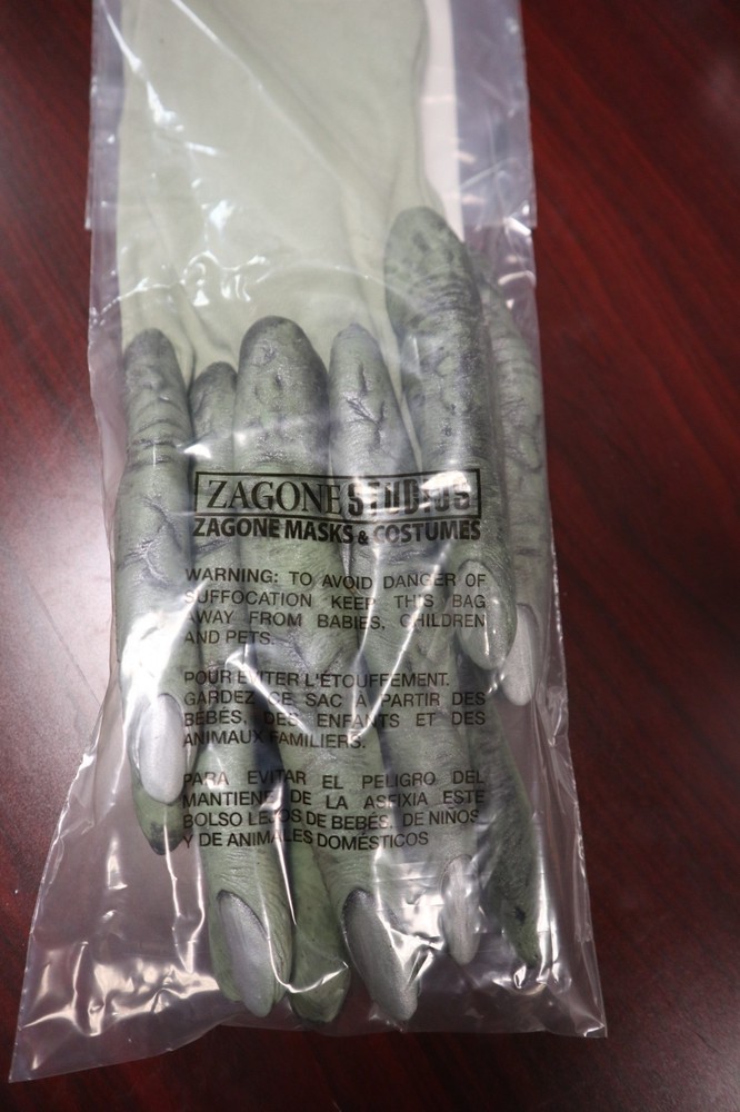 Monster Costume Hands - Zagone Studios - Sea Creature / Alien Webbed Gloves