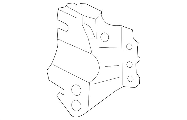 Genuine Ford Headlight Bracket YL8Z-13A114-BB