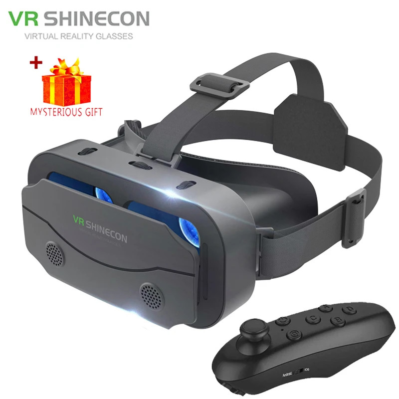 VR Headset 3D Virtual Reality Glasses for Smartphones 4.7-7.2" iPhone Android