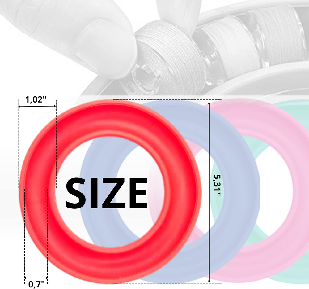 4PCS Bobbin Holder Set – Organizer for Sewing Thread Machine Bobbins Case