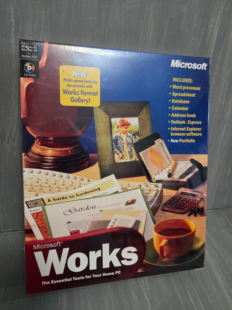Microsoft Works 6.0 _ The Essential Tools For Your Home PC