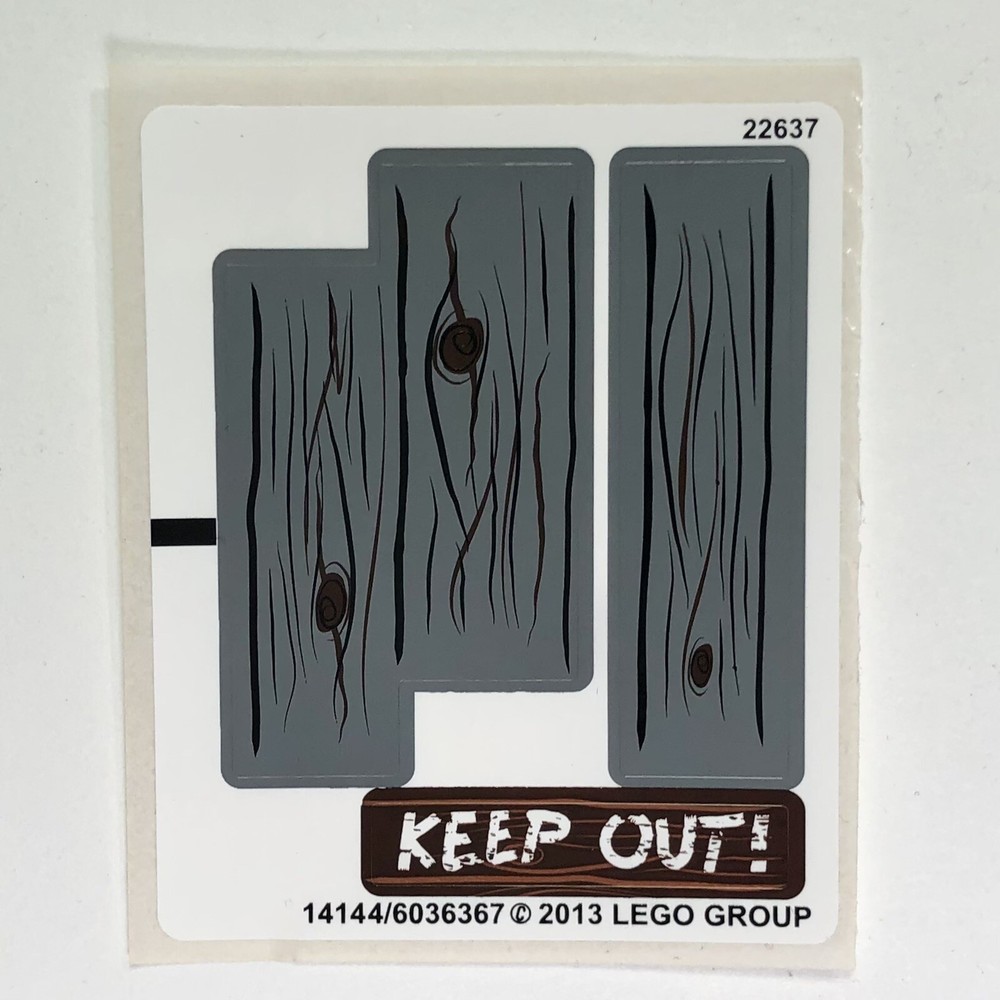 LEGO STICKER SHEET 79110 Silver Mine Shootout The Lone Ranger Decals Stickers