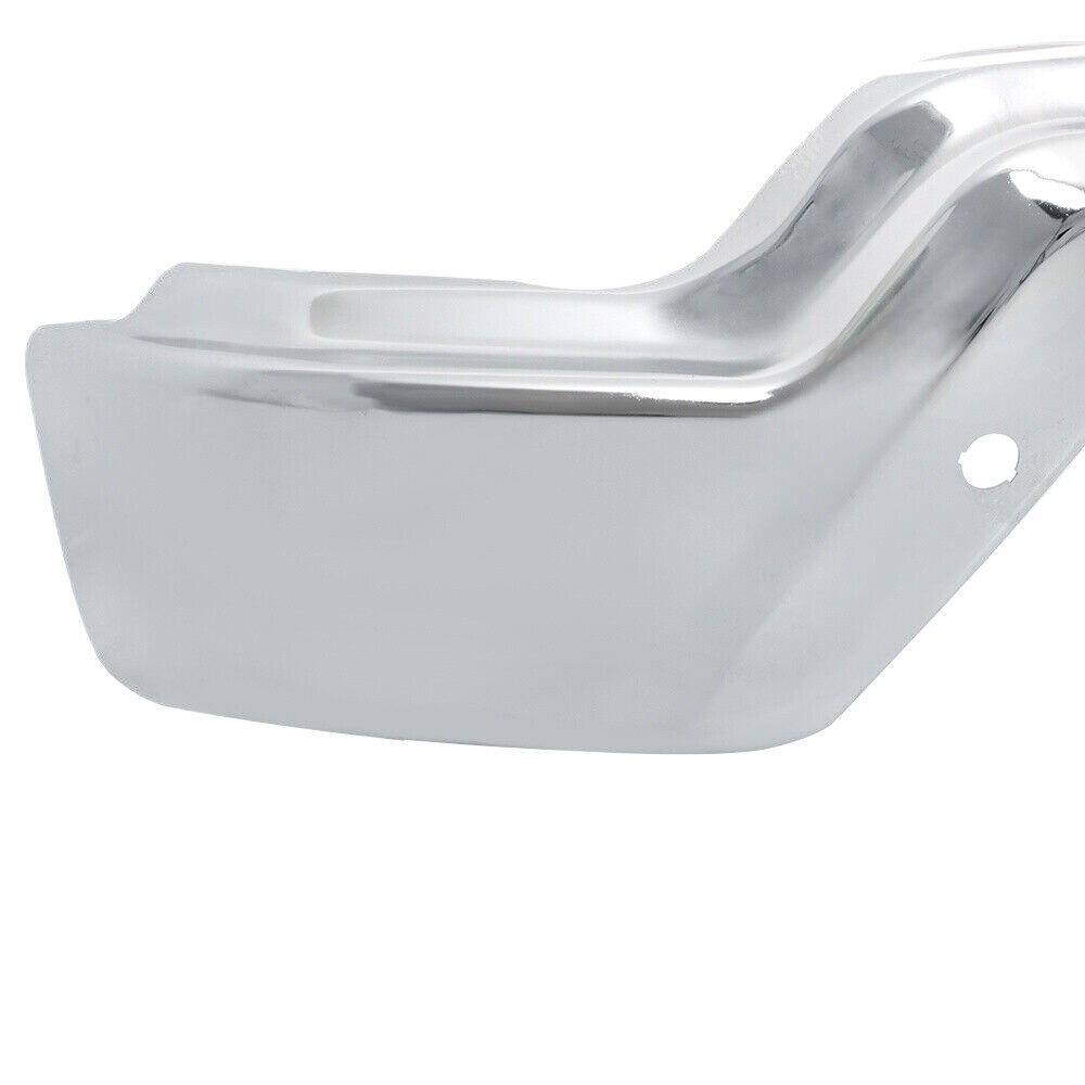 Front Bumper Face Bar w/ Sensor Hole Chrome For 2022-2026 Chevy Silverado 1500