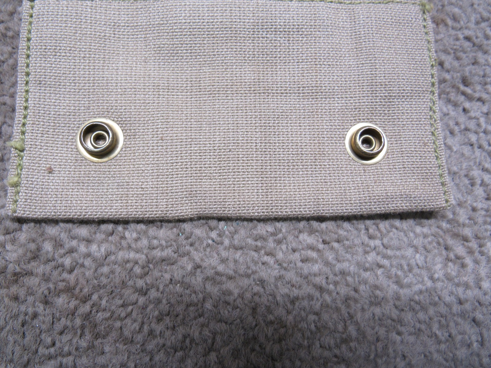 US WW1 First Aid Pouch M1910 Mfg By THE M-H CO. 9/1918 Dated 2 Snap Khaki